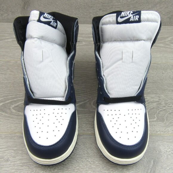Air Jordan 1 Retro High OG "Midnight Navy" Sneakers GS Size 6.5Y NEW - Picture 6 of 14